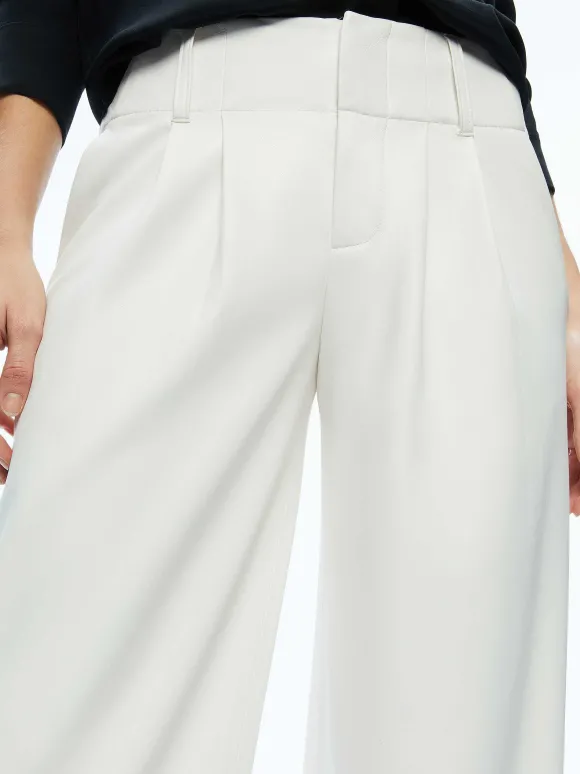 Anders Vegan Leather Low Rise Pant | Alice and Olivia Cheap