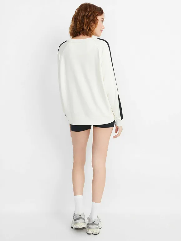 A+O X Big Feelings Alli Slouchy Crewneck | Alice and Olivia Flash Sale