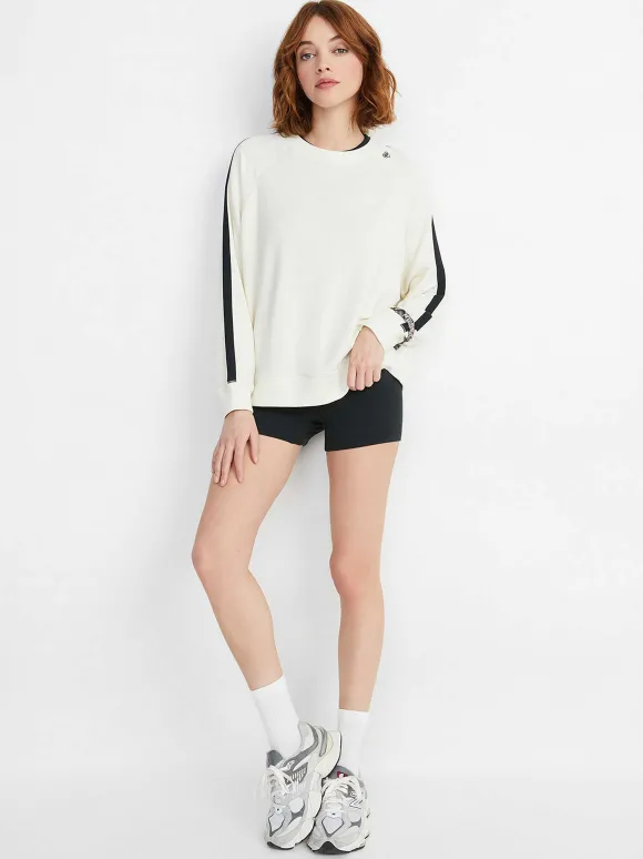 A+O X Big Feelings Alli Slouchy Crewneck | Alice and Olivia Flash Sale