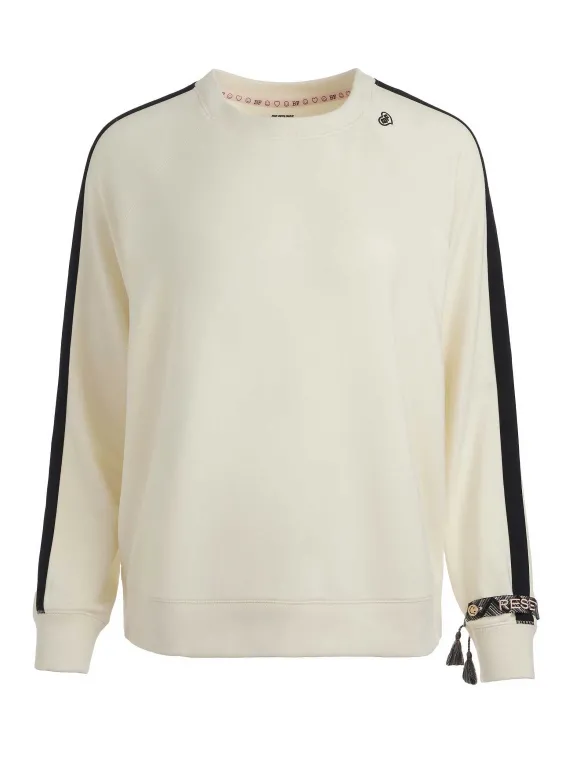 A+O X Big Feelings Alli Slouchy Crewneck | Alice and Olivia Flash Sale
