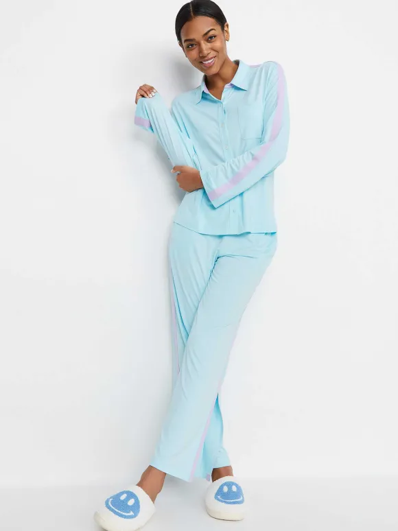 A+O X Big Feelings Nico Long Sleeve Set | Alice and Olivia Shop