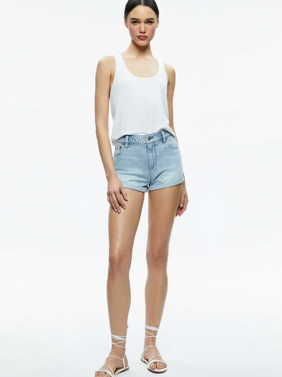Avril Boxy Tank | Alice and Olivia New