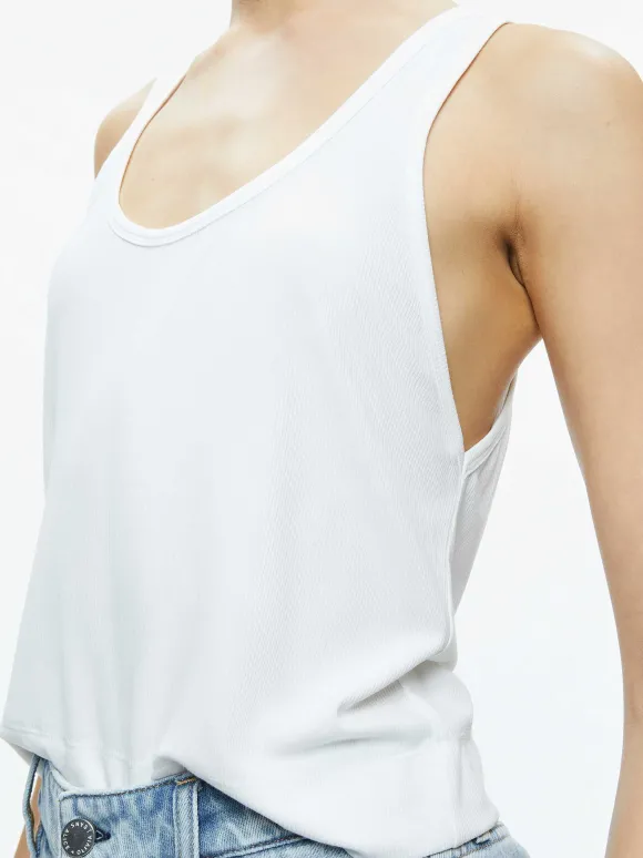 Avril Boxy Tank | Alice and Olivia New
