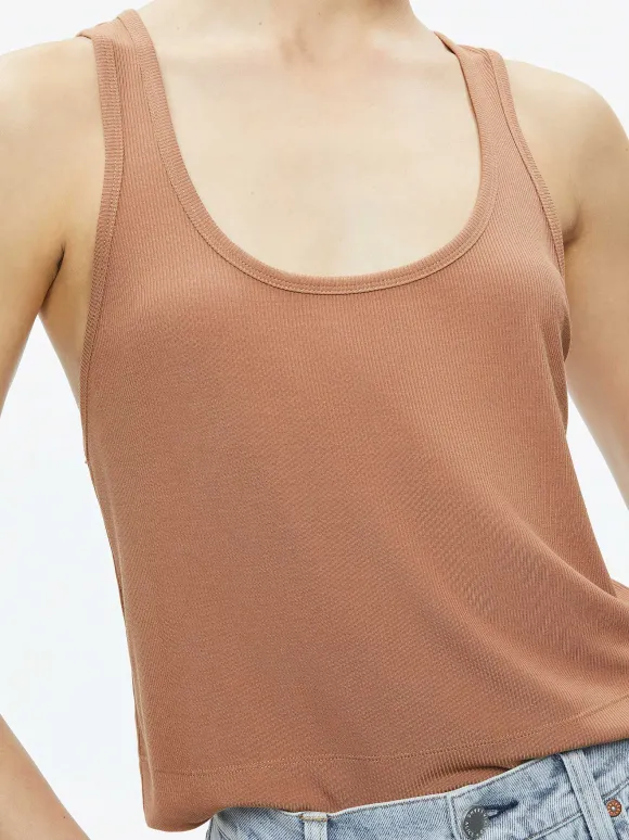 Avril Boxy Tank | Alice and Olivia Discount