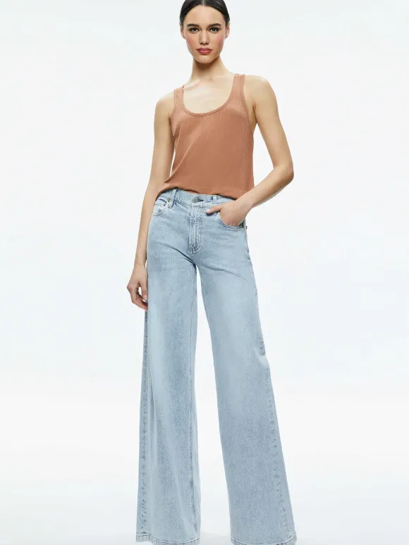 Avril Boxy Tank | Alice and Olivia Discount