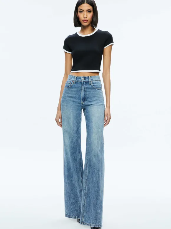 Baby Tee | Alice and Olivia Best Sale