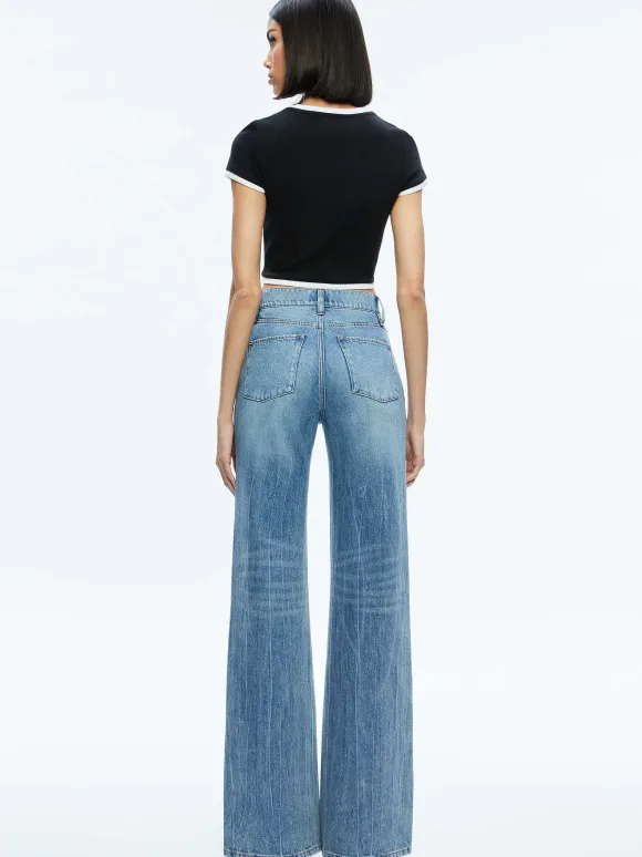 Baby Tee | Alice and Olivia Best Sale