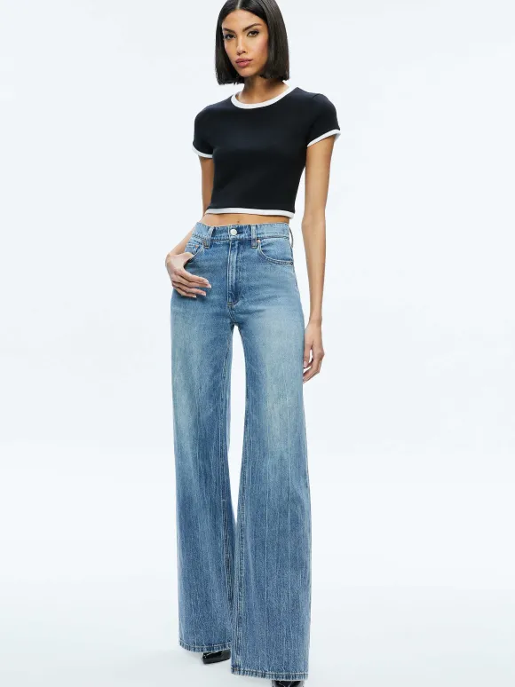 Baby Tee | Alice and Olivia Best Sale