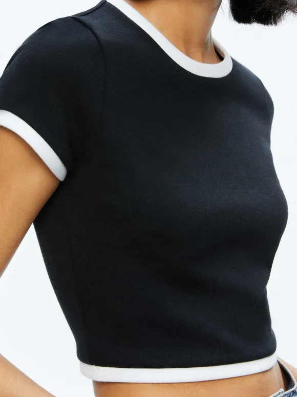 Baby Tee | Alice and Olivia Best Sale
