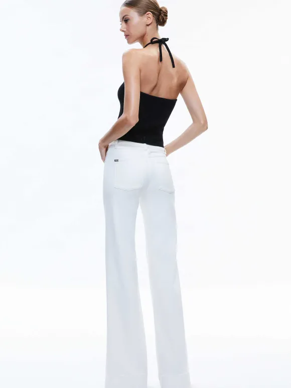 Bessie Halter Top | Alice and Olivia Flash Sale