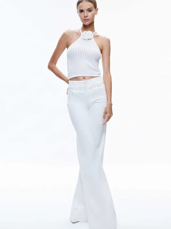 Bessie Halter Top | Alice and Olivia Online