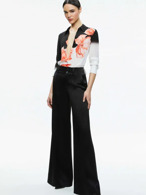 Brady Slim Button Down | Alice and Olivia Hot