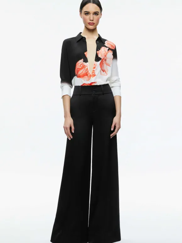 Brady Slim Button Down | Alice and Olivia Hot