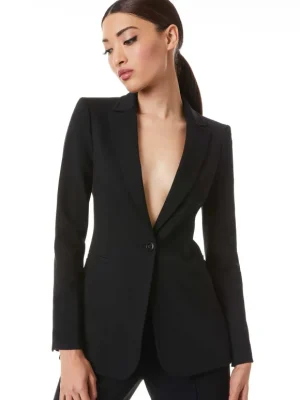 Breann Long Fitted Blazer | Alice and Olivia Fashion