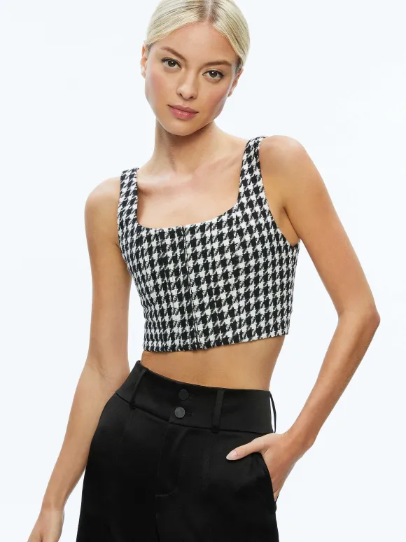 Breslin Corset Top | Alice and Olivia Sale