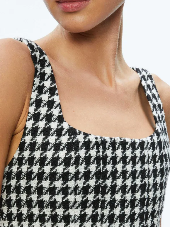Breslin Corset Top + Donald Side Button Skirt | Alice and Olivia Flash Sale
