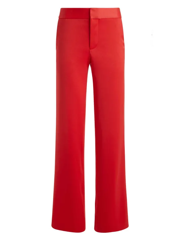 Calvin Wide Leg Baggy Trouser | Alice and Olivia Store