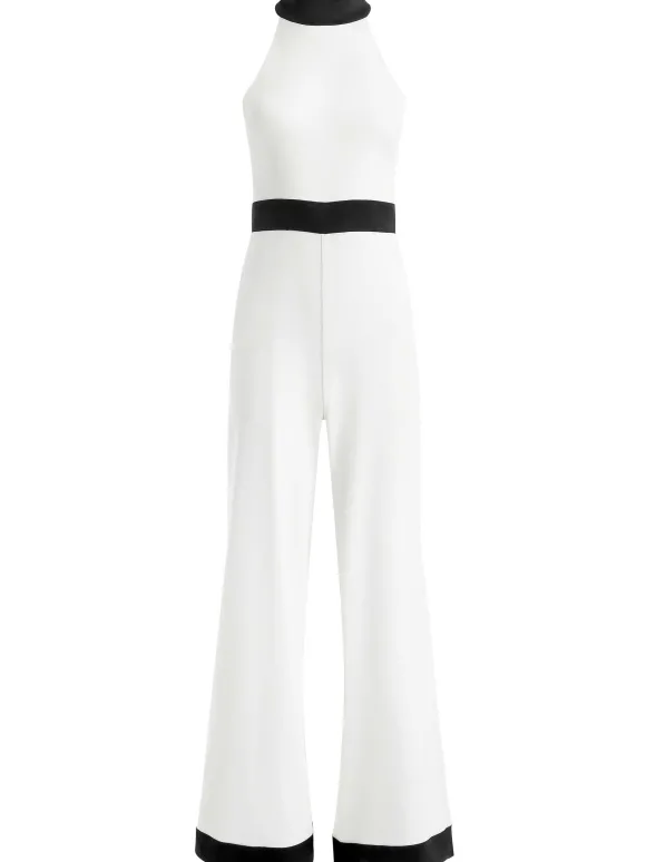 Cataline High Neck Wide Leg Jumpsuit | Alice and Olivia Flash Sale