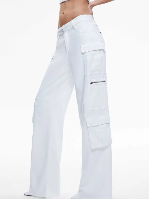 Cay Baggy Cargo Jeans | Alice and Olivia Cheap