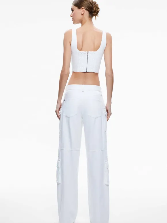 Cay Baggy Cargo Jeans | Alice and Olivia Cheap