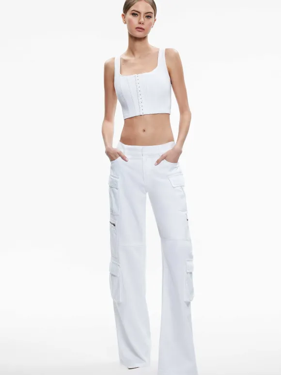 Cay Baggy Cargo Jeans | Alice and Olivia Cheap