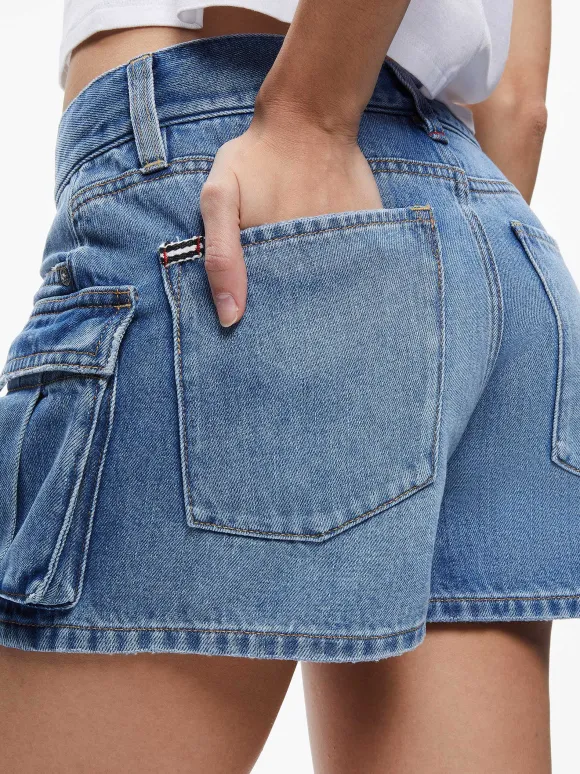 Cay Low Rise Cargo Short | Alice and Olivia Best