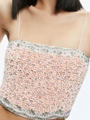 Ceresi Embellished Spaghetti Strap Top | Alice and Olivia Store