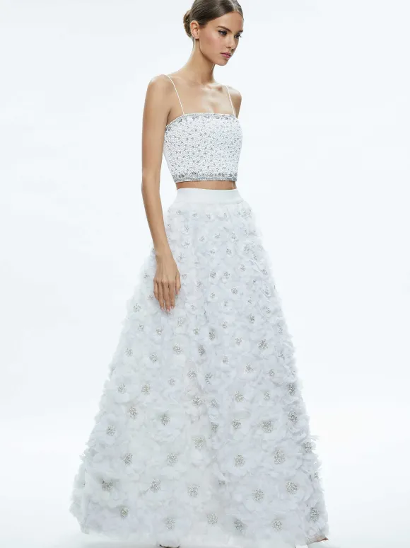 Ceresi Embellished Spaghetti Strap Top | Alice and Olivia Cheap