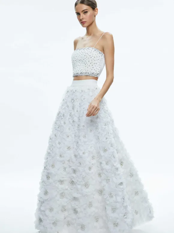 Ceresi Embellished Spaghetti Strap Top | Alice and Olivia Cheap