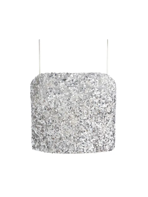 Ceresi Sequin Bandeau Crop Top | Alice and Olivia Store