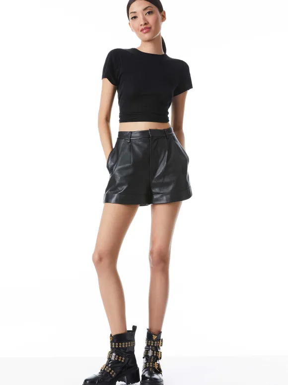Cindy Classic Cropped Tee | Alice and Olivia Best