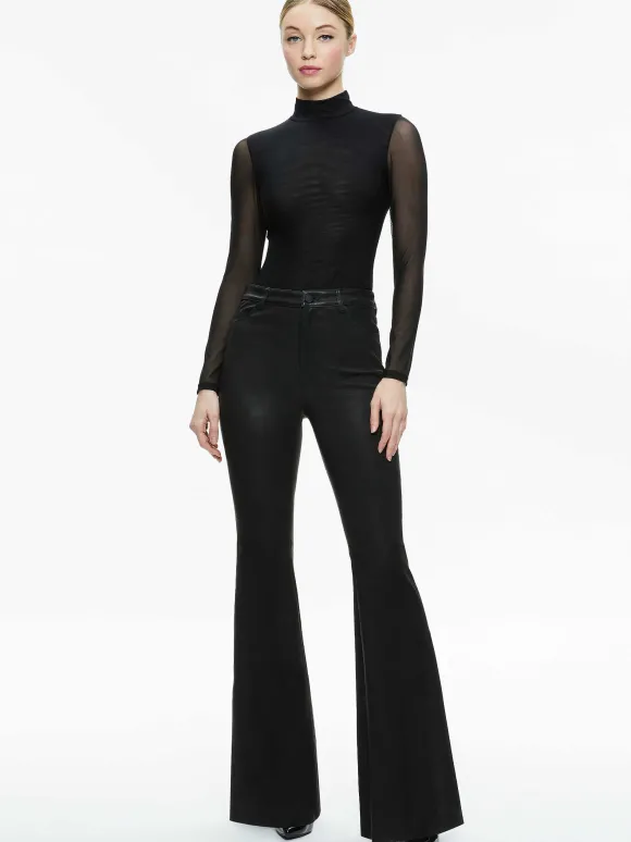 Clarinda Turtleneck Bodysuit | Alice and Olivia Sale