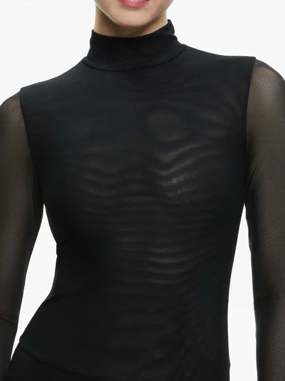 Clarinda Turtleneck Bodysuit | Alice and Olivia Sale