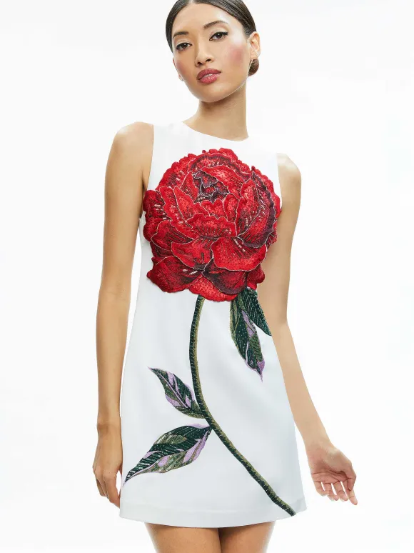 Clyde Embellished Shift Dress | Alice and Olivia Fashion