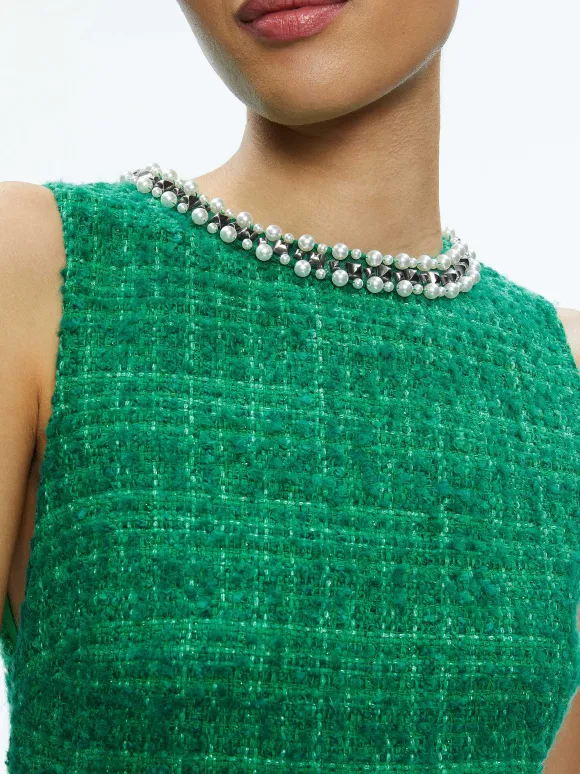 Clyde Embellished Shift Dress | Alice and Olivia Best