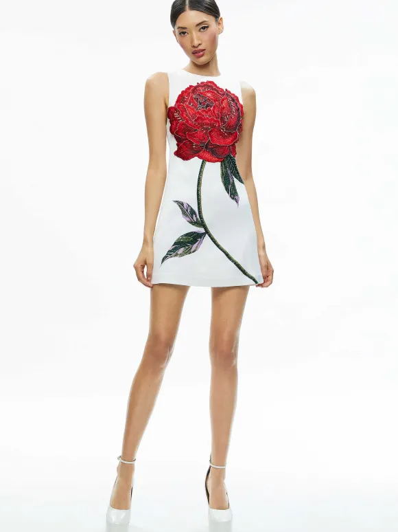 Clyde Embellished Shift Dress | Alice and Olivia Fashion