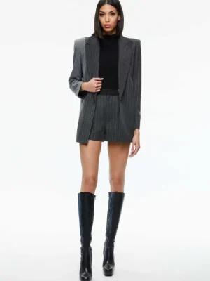 Colley Notch Collar Blazer | Alice and Olivia Fashion