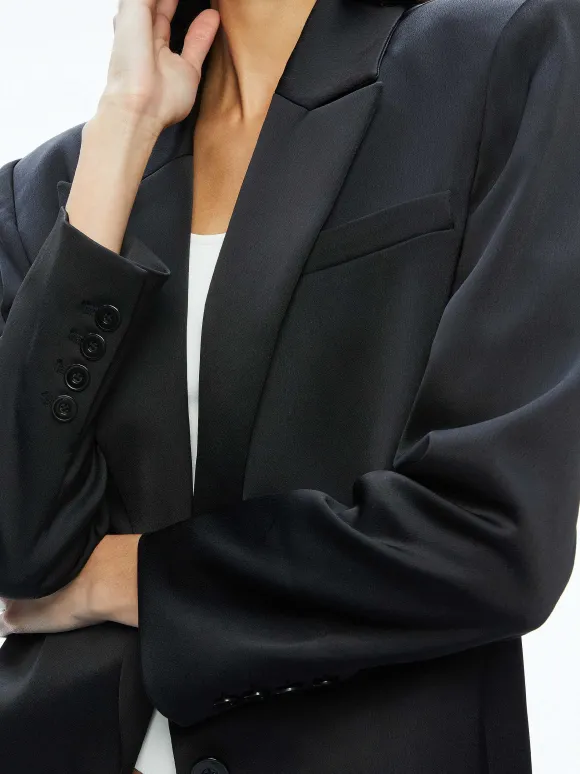 Colley Oversized Blazer | Alice and Olivia Shop
