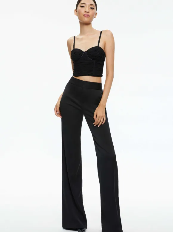 Damia Ruched Bustier Top | Alice and Olivia Sale