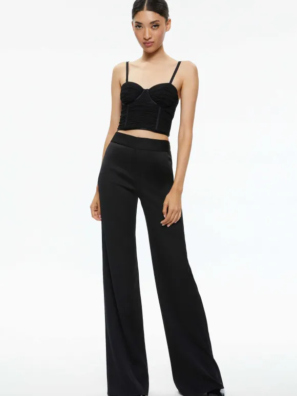 Damia Ruched Bustier Top | Alice and Olivia Sale