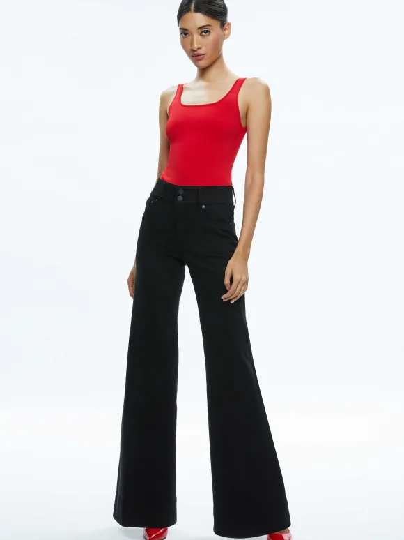 Daryn Full Length Sweater Tank | Alice and Olivia Discount