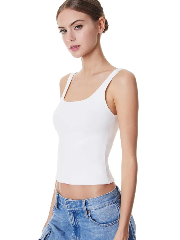 Daryn Sculpting Tank | Alice and Olivia Discount