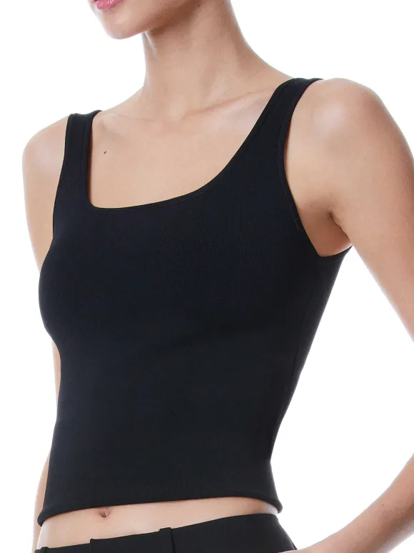 Daryn Sculpting Tank | Alice and Olivia Flash Sale