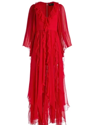 Day Sunburst Sleeve Maxi Dress | Alice and Olivia Discount