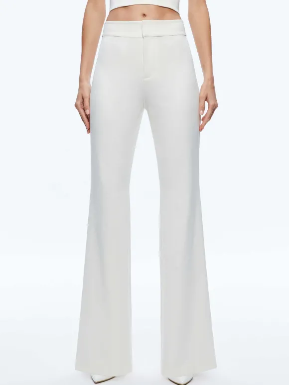 Deanna High Waisted Bootcut Pant | Alice and Olivia Flash Sale