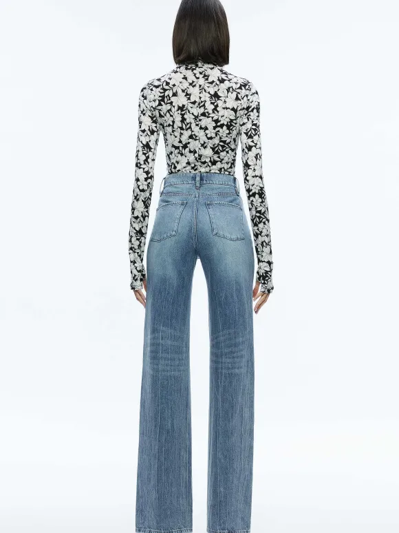 Delaina Turtleneck Top | Alice and Olivia Fashion