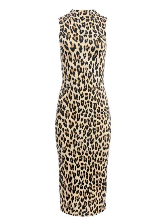 Delora Fitted Mock Neck Dress | Alice and Olivia Cheap
