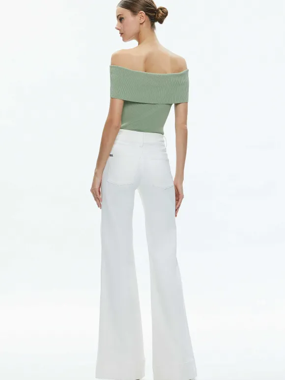 Dolan Foldover Sleeveless Pullover | Alice and Olivia Clearance