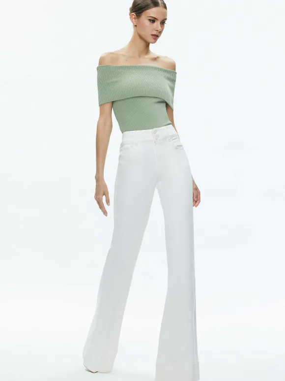 Dolan Foldover Sleeveless Pullover | Alice and Olivia Clearance