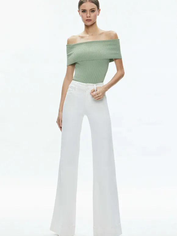 Dolan Foldover Sleeveless Pullover | Alice and Olivia Clearance